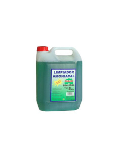 Limpiador Amoniacal Bioalcohol Limón 5L  Desengrasante Cítrico