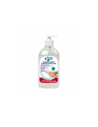 Gel hidroalacoholico Snonas con dosificador botella 500ml