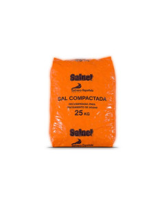 Sal en Almendras 25 kg  Sal marina compactada para tratamiento de aguas
