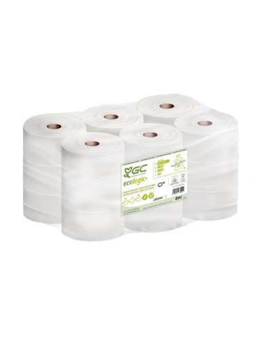 Papel higiénico industrial Ecolabel gofrado J282302  2c 18 rollos