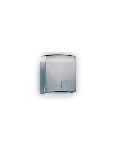 Toallero zig-zag inox satinado 600ud DT2106CS-Mediclinics ud