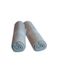 Bolsa Basura Industrial Blanca 85x105 G140, Rollo 10 Uds - Polietileno Reciclado