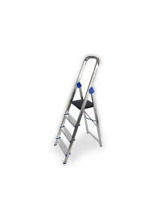 Escalera Doméstica Aluminio K-Office 4 Peldaños ENE-131
