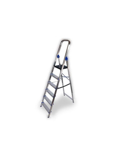 Escalera Doméstica Aluminio K-Office 6 Peldaños ENE-131