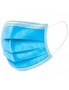 Mascarilla Quirúrgica Azul  Caja 50 uds | Desechable 3 Capas