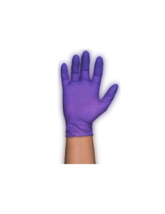 Guante Nitrilo Touch Azul Talla Mediana  Sin Látex, Caja 100 uds