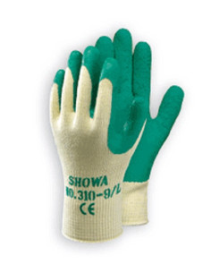 Guante Punto-Caucho Talla L  Un Par