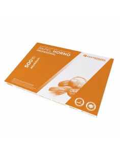 Papel de horno siliconado 40x60 cm 41gr  Paquete 500 uds