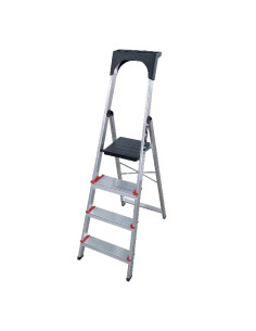 Escalera Profesional Aluminio PLUS PROFESIONAL 4 Peldaños ENE-131
