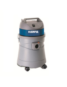 Aspirador Agua-Polvo Floorpul PL25  1100W Doble Turbina 25L