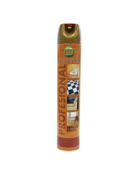 Captapolvo Abrillantador suelo-mopa Vinfer Profesional spray 750ml ud.