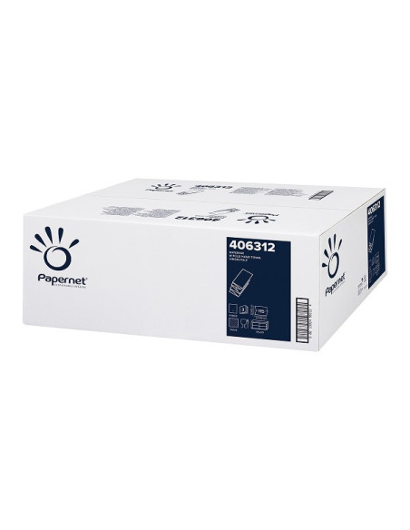 Toalla W-tisú gofrada Pasta 406.312 3c 115uds. 20 paq