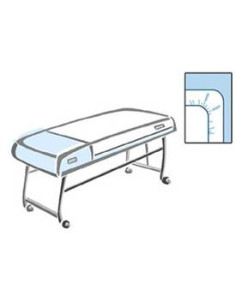 Sábana Ajustable Blanca 80x210 cm  PP 40gr (Unidad)