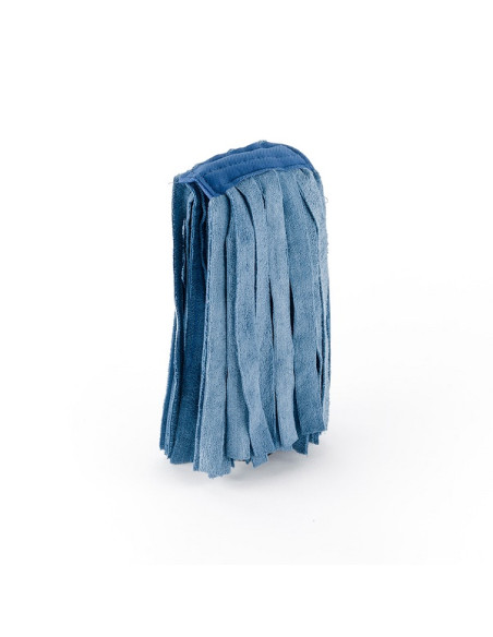 Fregona tiras Industrial microfibra azul PLA ud