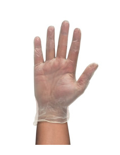 Guante Vinilo Sin Polvo Talla Grande 100 uds  Protección y Confort