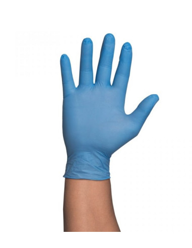 Guante Nitrilo Touch Azul XL  Sin Látex, Caja 100 uds
